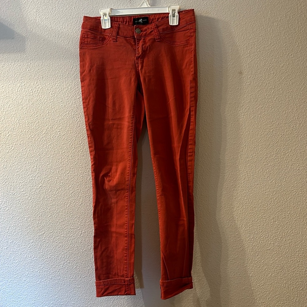Cello Jeans red skinny jeans size 3